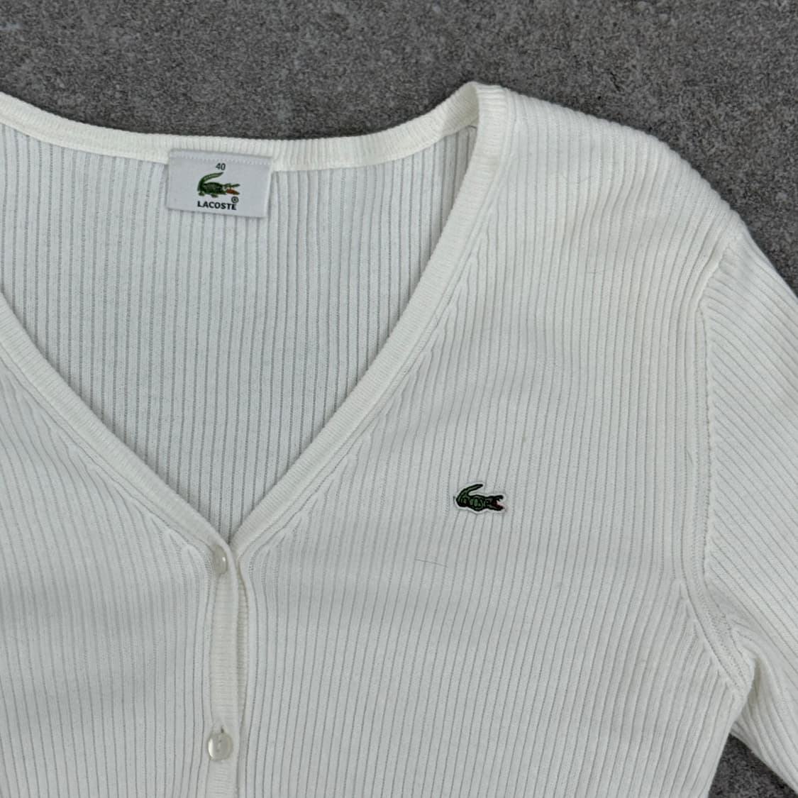 여성 라코스테 가디건 상품이미지4