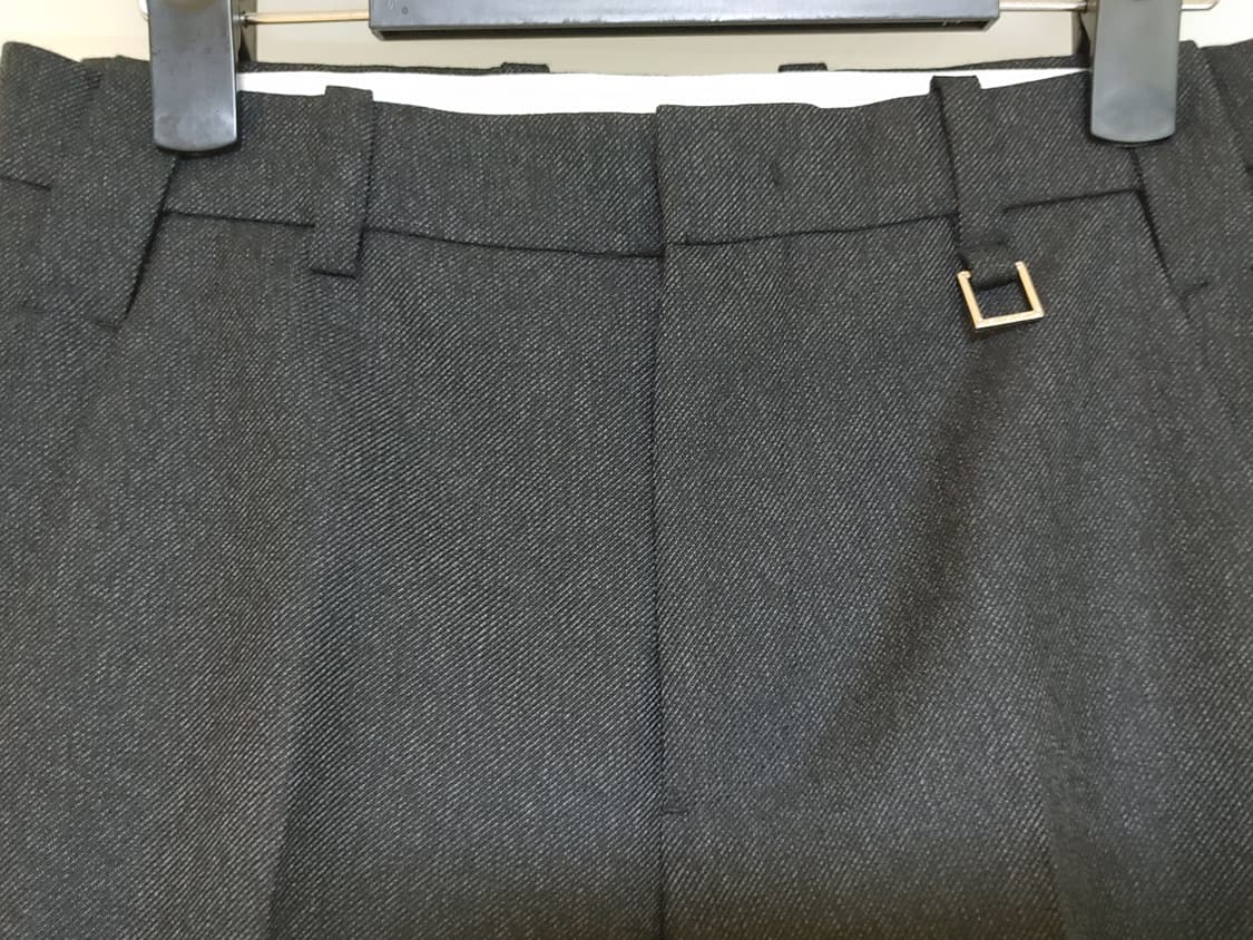 우영미 22ss 블랙 커프스 턴업 울 코트/바지 셋트 상품이미지9