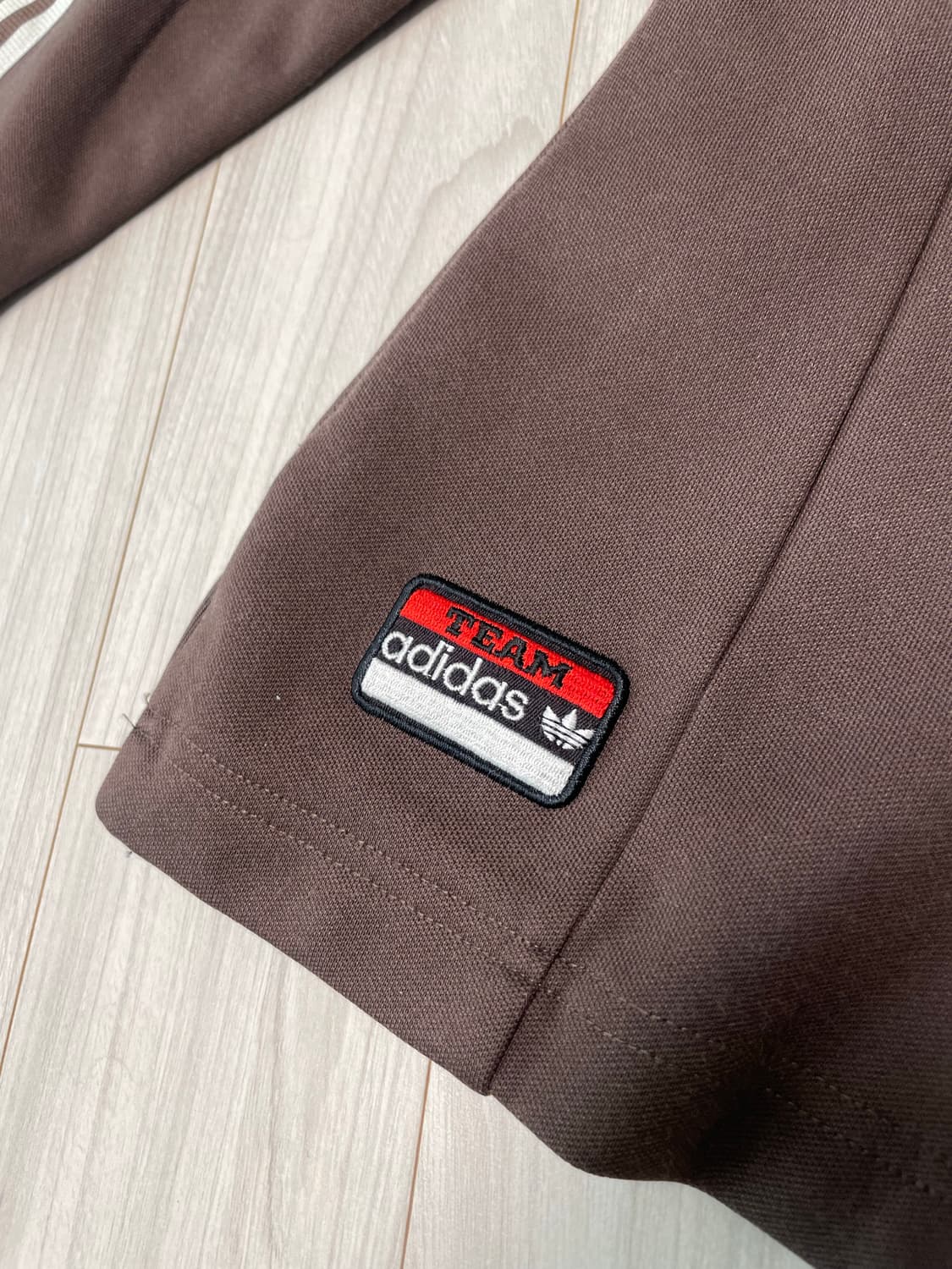 아디다스 트레포일 브라운 트랙탑 져지 M 상품이미지4