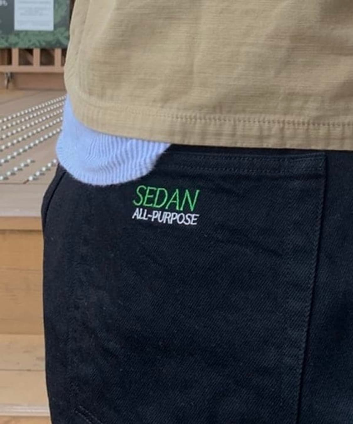 세단올퍼포즈 25ss CLASSIC FIT 5P PANTS 블랙 XL 상품이미지9