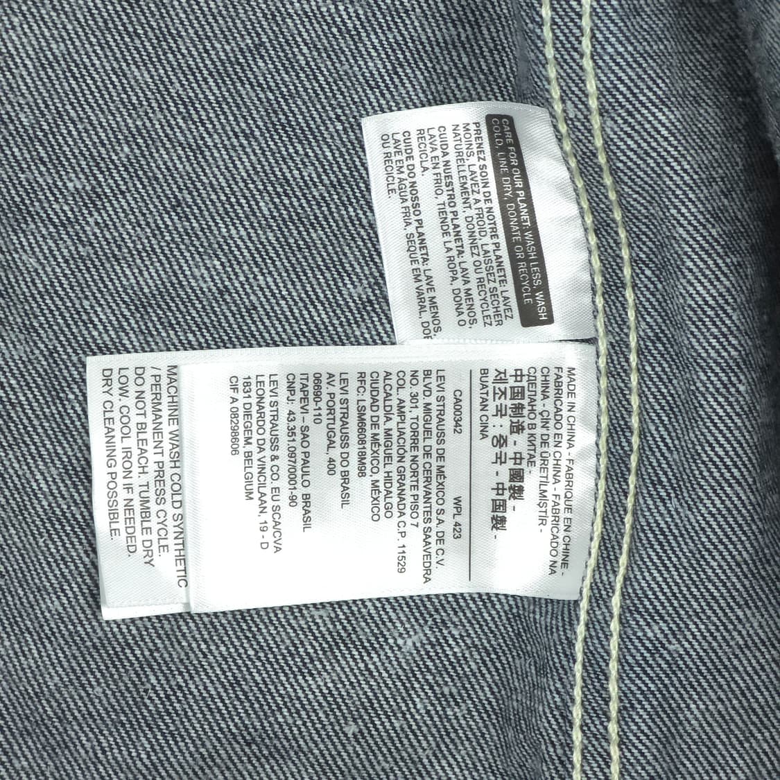 [S] 리바이스 레드 엔지니어드 데님 자켓 상품이미지6