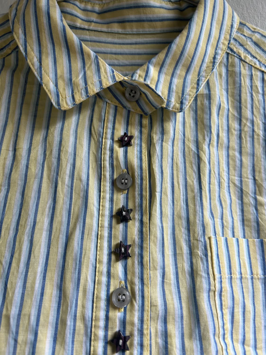 별단추 레몬셔츠  상품이미지5