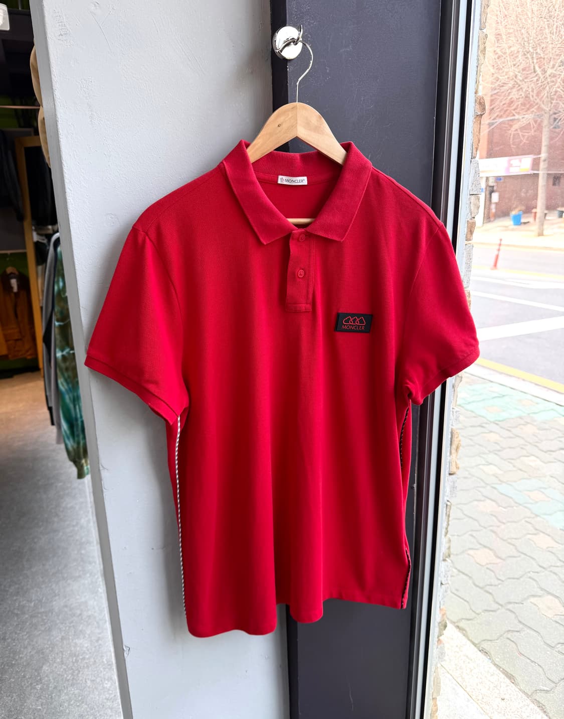 XL/ 몽클레어 신형 프론트 패치 폴로 반팔 상품이미지2