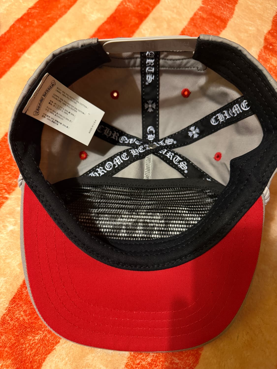 크롬하츠 가스스테이션 캡 그레이 상품이미지2