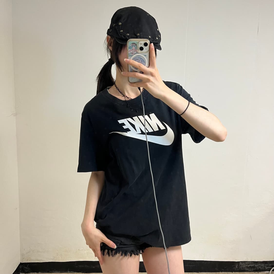 Nike Black T-Shirt 상품이미지2