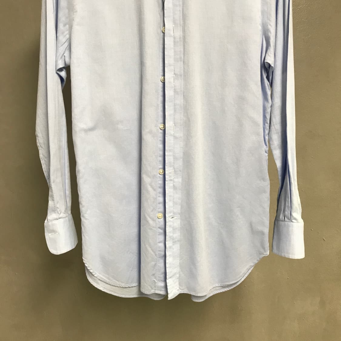 폴로 랄프로렌 솔리드 셔츠 블루 15/38 상품이미지3