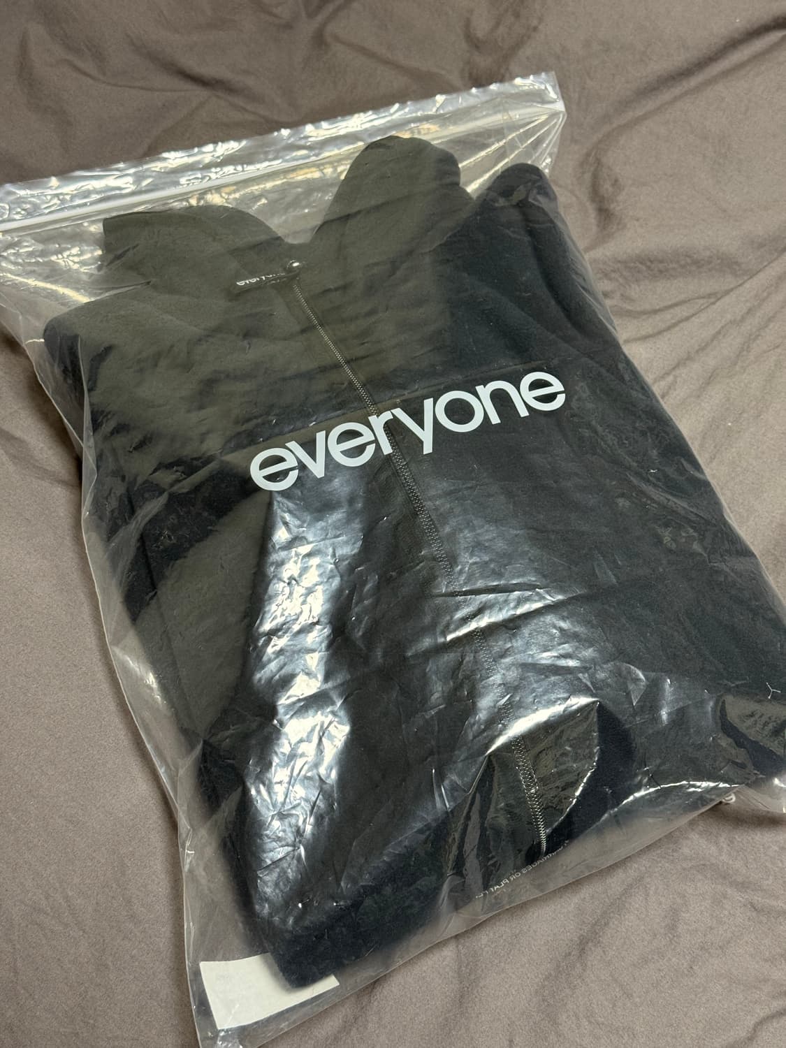 [XL] 에브리원 도쿄 프리마토프 바이오 플리스 집업 블랙 상품이미지8