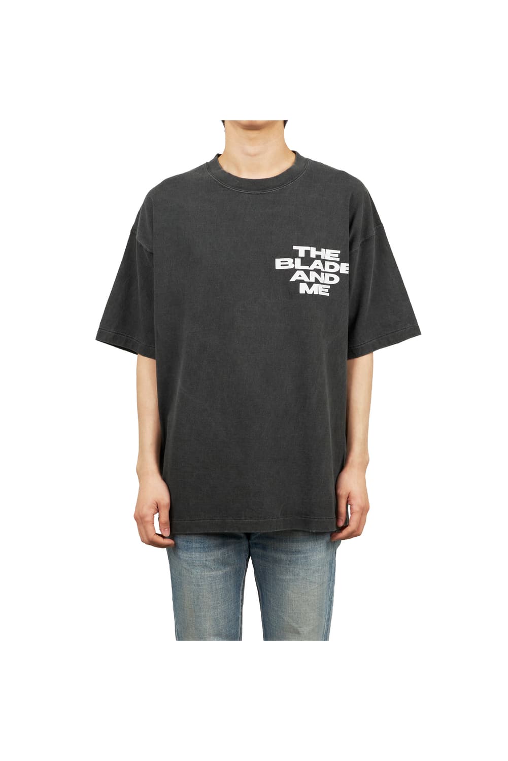 새상품 슈가펀치 블리치 참월 블랙 숏슬리브 M/XL 상품이미지3