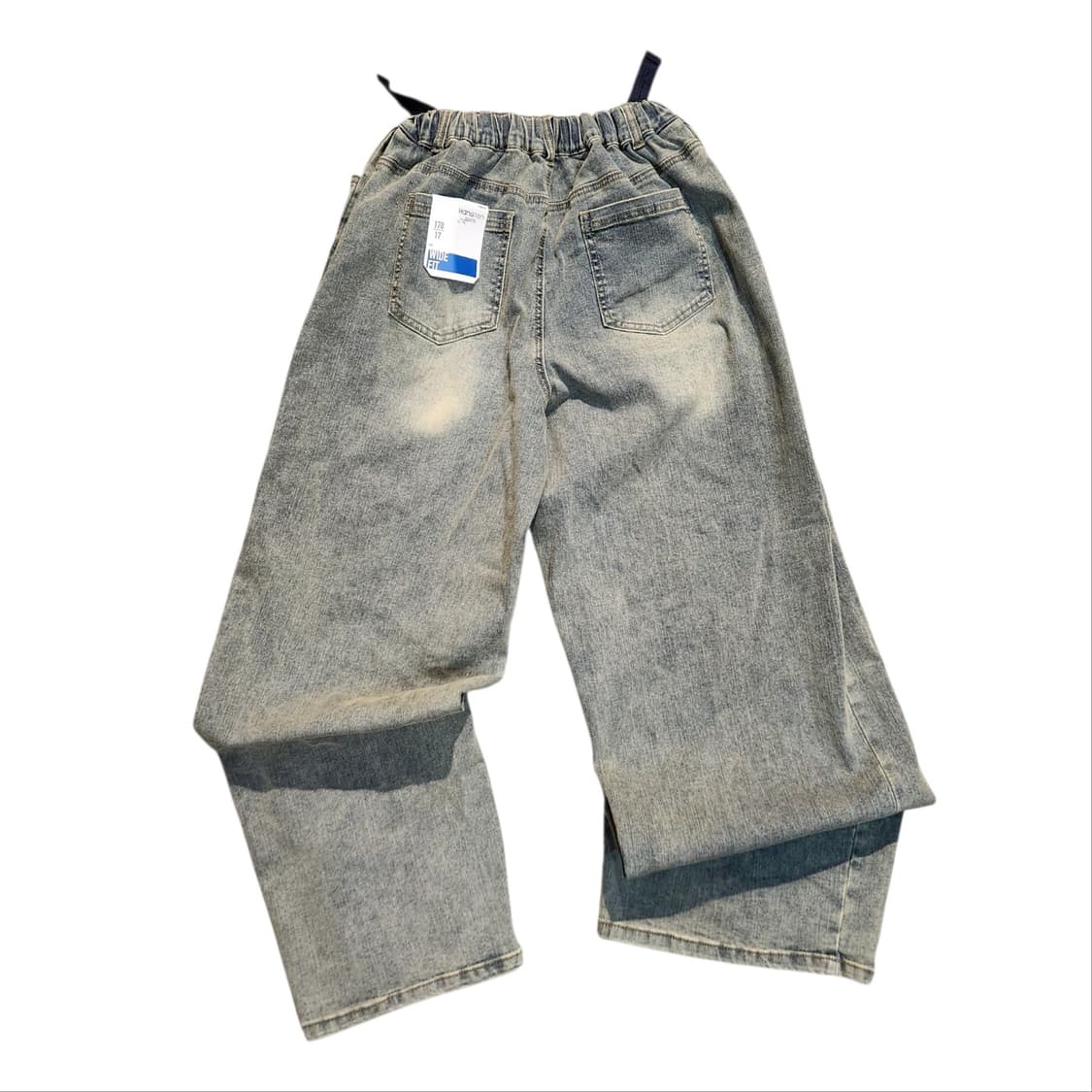 Hang Ten 연청 와이드핏 데님 팬츠 상품이미지2