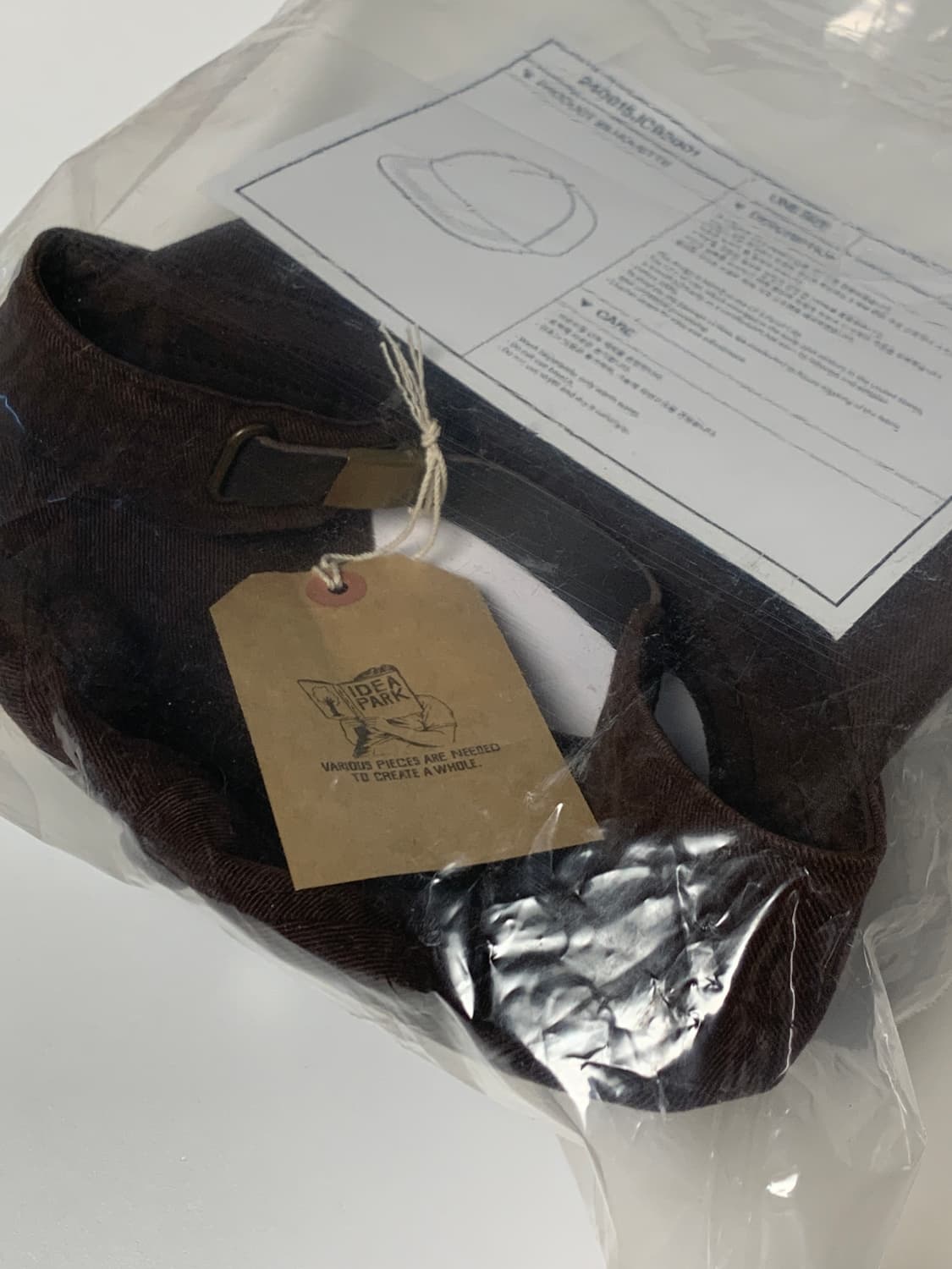 컬렉트피시스 쓰리 5패널 캡 (브라운) 상품이미지5