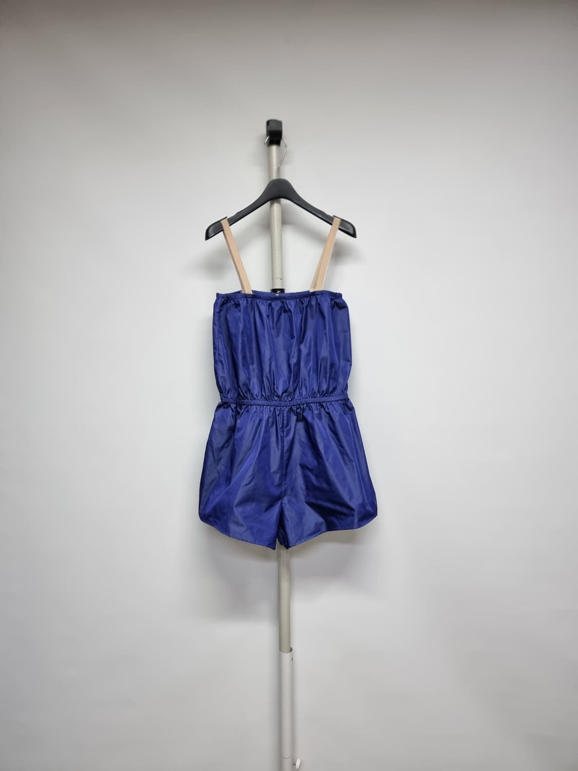 불릿포인트 블루 성인발레 웜업 점프수트 L 77 상품이미지1