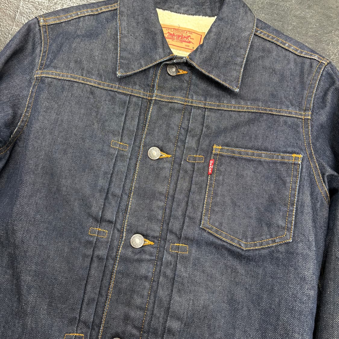 (90)리바이스타입원셰르파데님자켓 상품이미지3