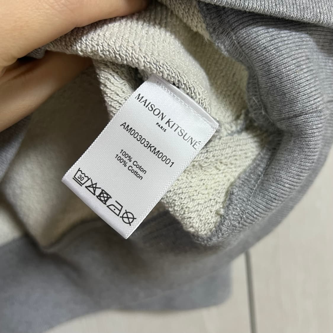 메종키츠네 맨투맨 L 상품이미지6