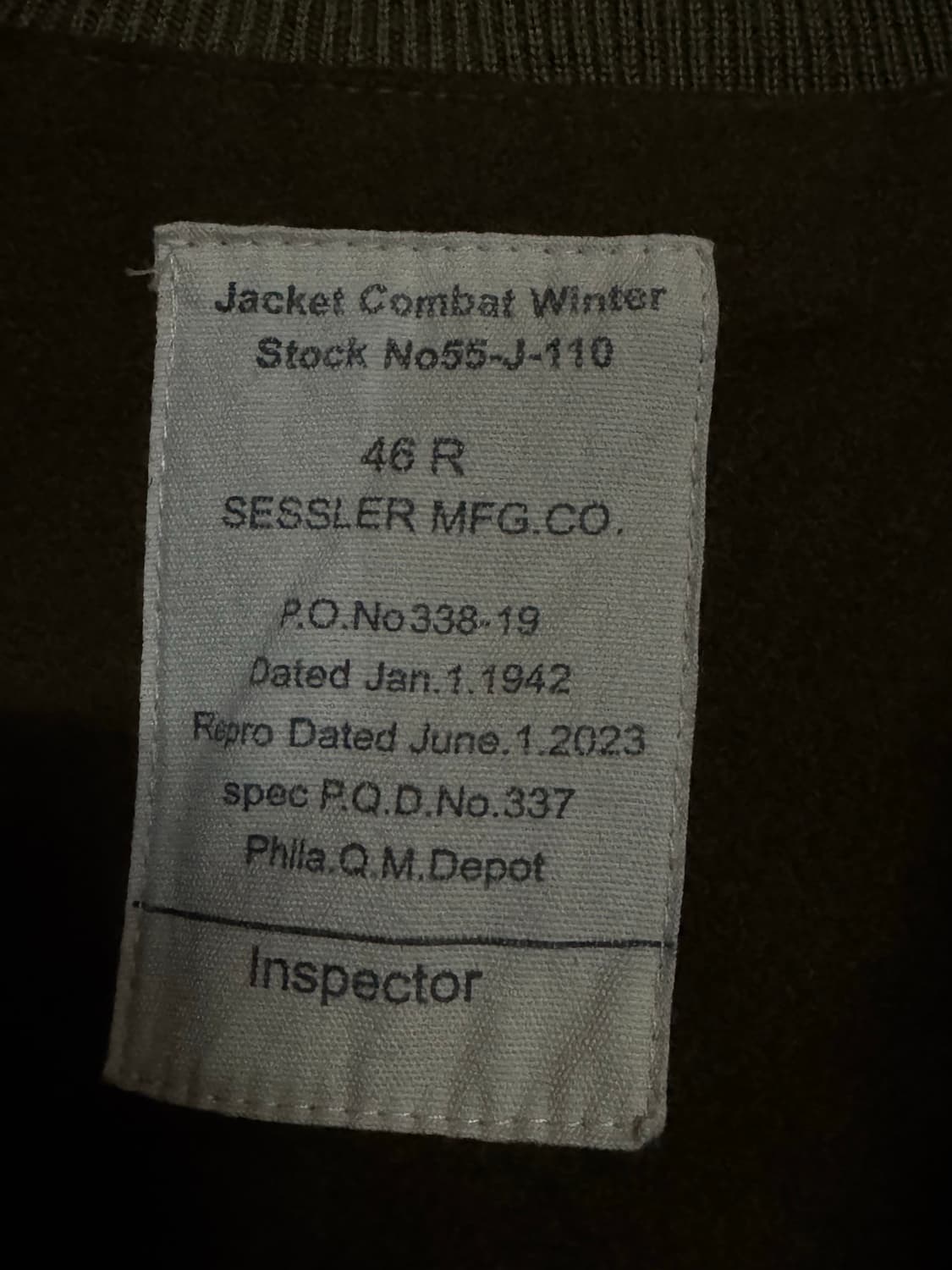 탱커자켓 46R 상품이미지3