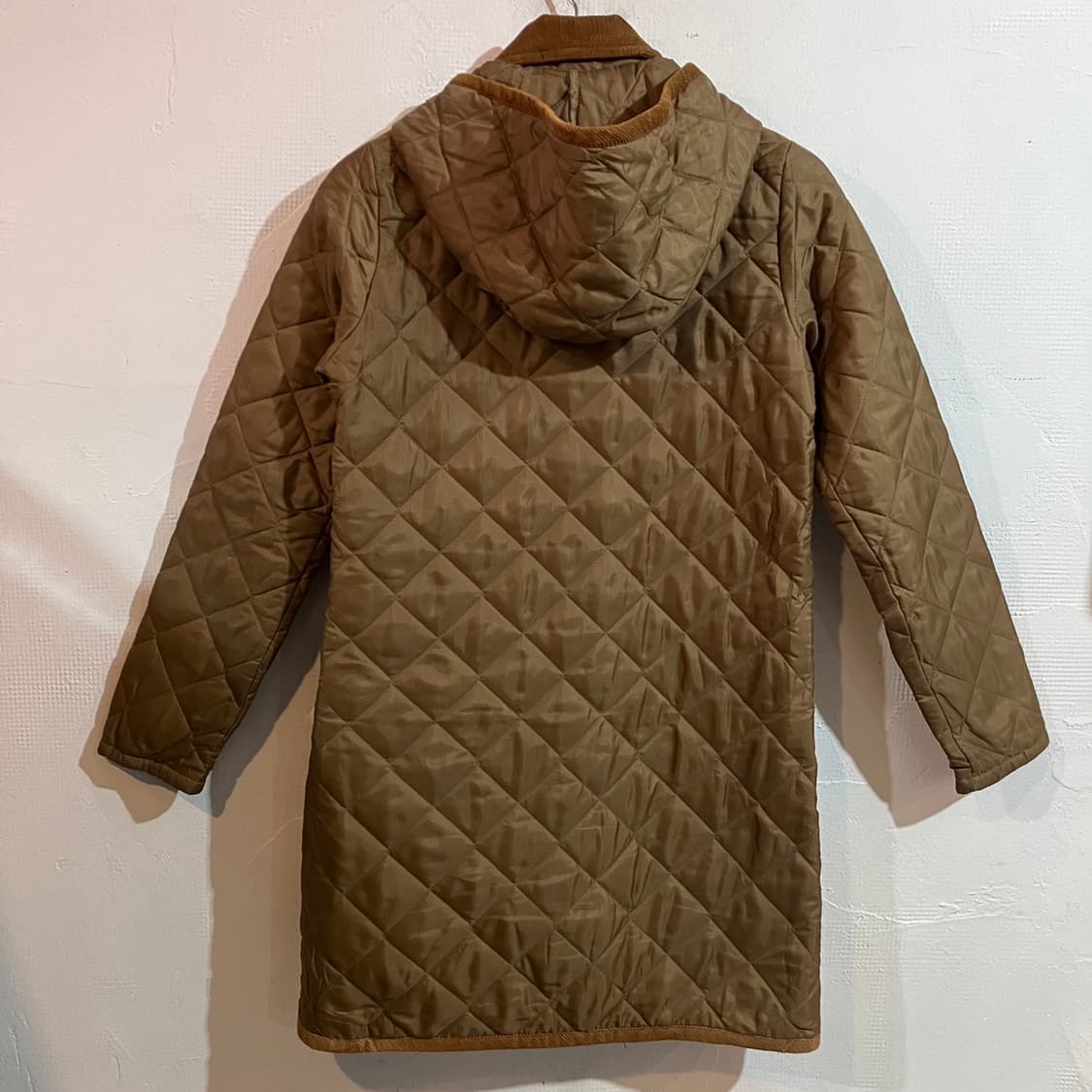 라벤헴 코듀로이 퀄팅 후드자켓 상품이미지3