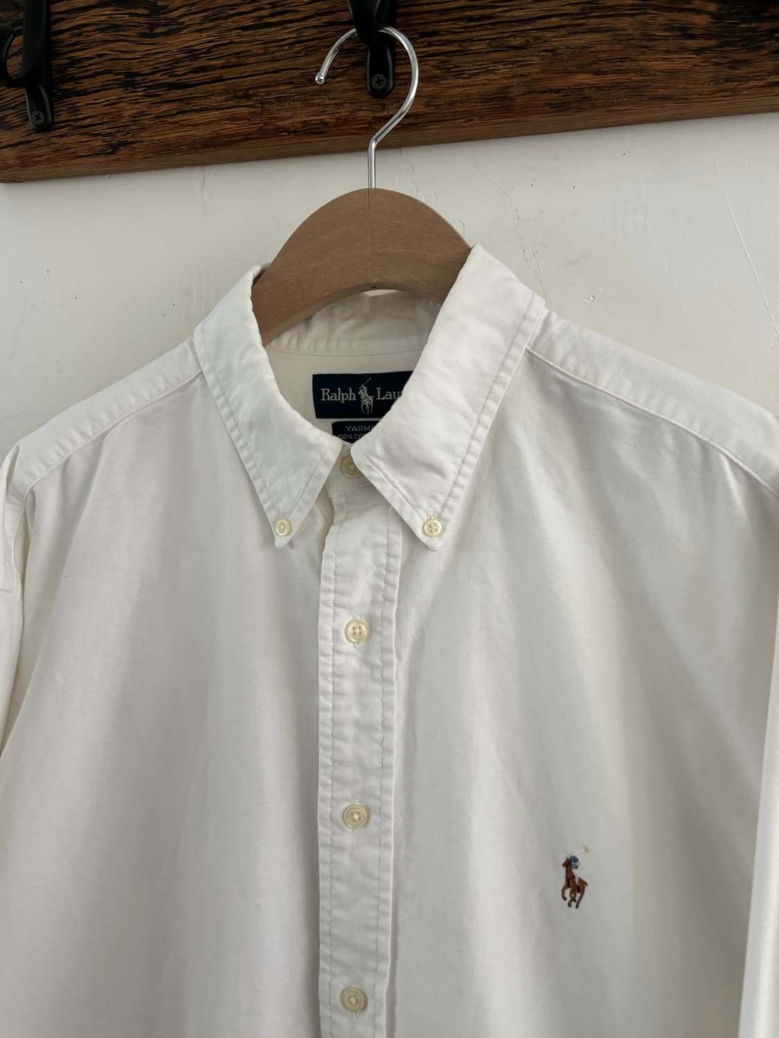Polo 폴로 랄프로렌 화이트 옥스퍼드 셔츠 상품이미지5