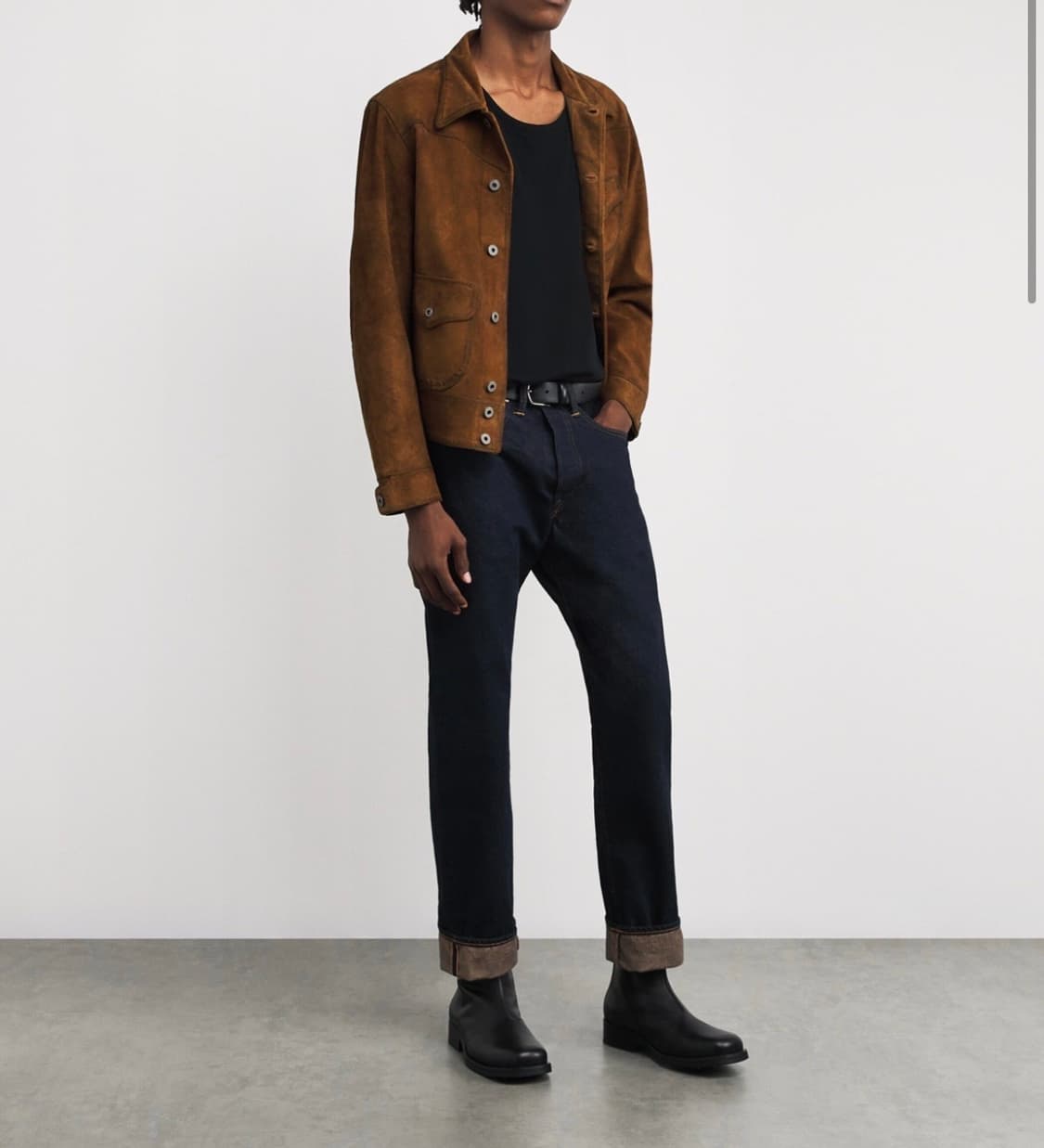 RRL 러프아웃 스웨이드 자켓 L 상품이미지2