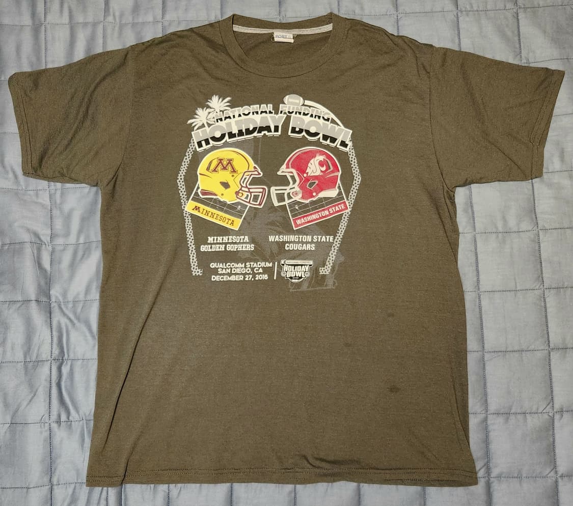 2016 HOLIDAY BOWL 그래픽 티셔츠 상품이미지1