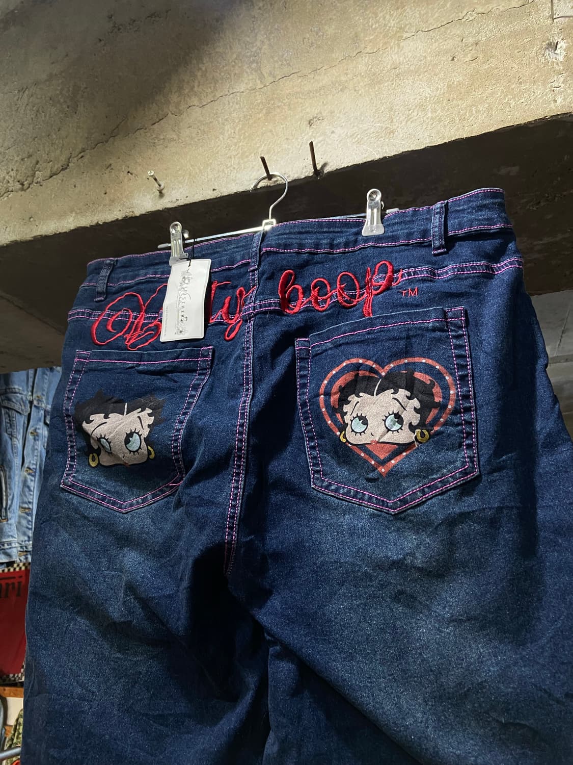 Betty Boop 베티붑 스트릿 팬츠 34 size 상품이미지1