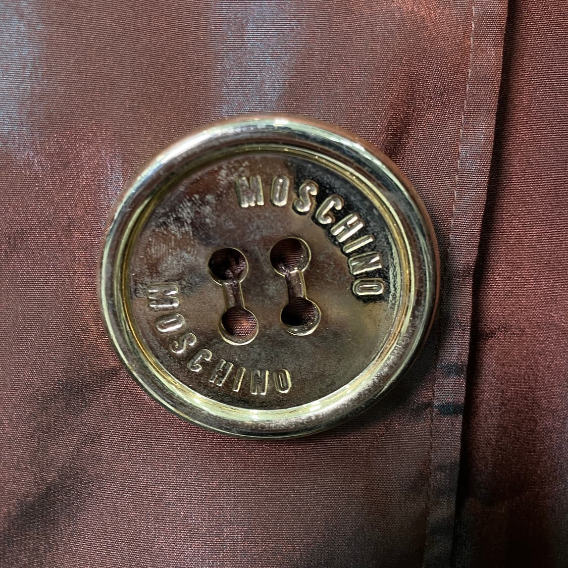 Moschino 모스키노 빈티지 빅버튼 싱글 코트  상품이미지8