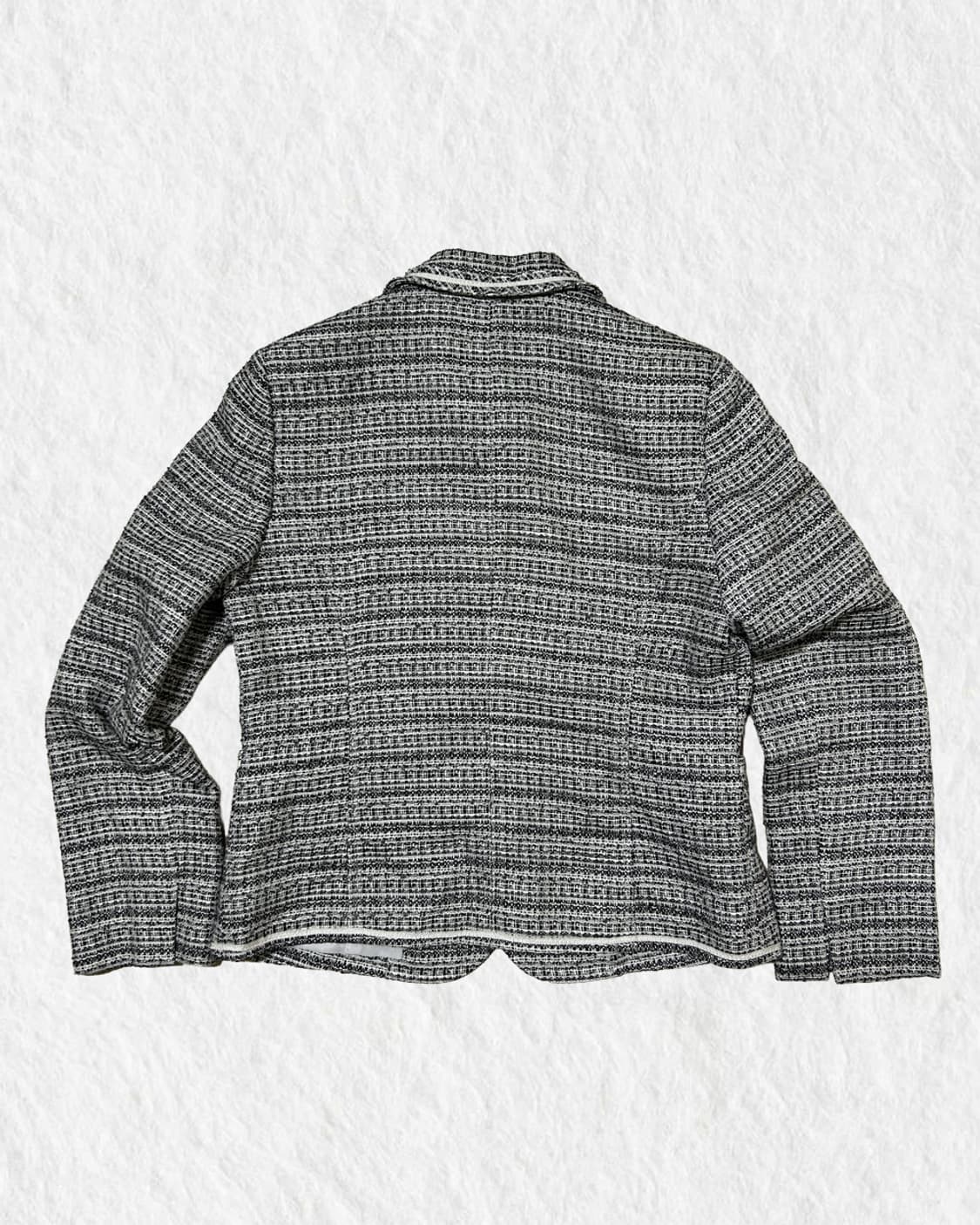 빈티지 그레이 트위드 자켓 상품이미지3
