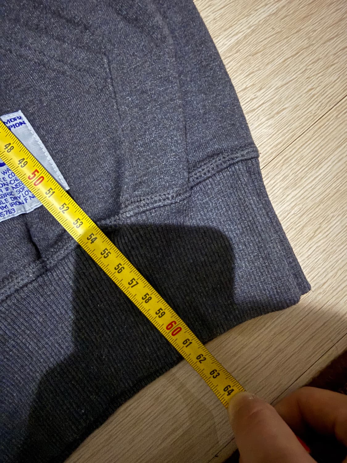 챔피온 후드 진그레이 S 상품이미지4