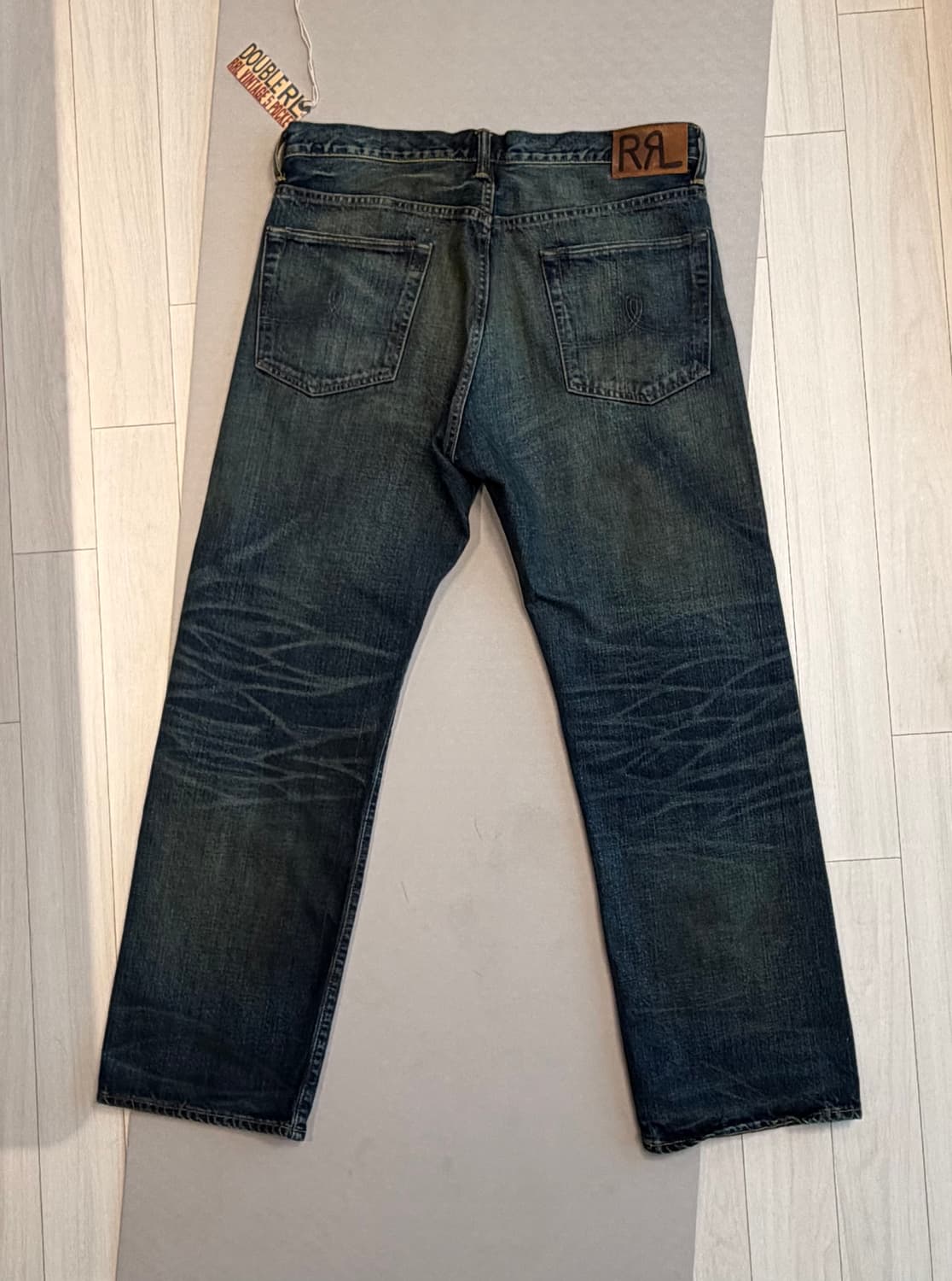 RRL 더블알엘 빈파포 기빈스 데님 팬츠 34/32 사이즈 입니다. 상품이미지2