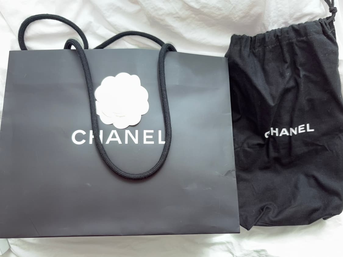 샤넬 초코바 페이던트 백 24K 금장 상품이미지7