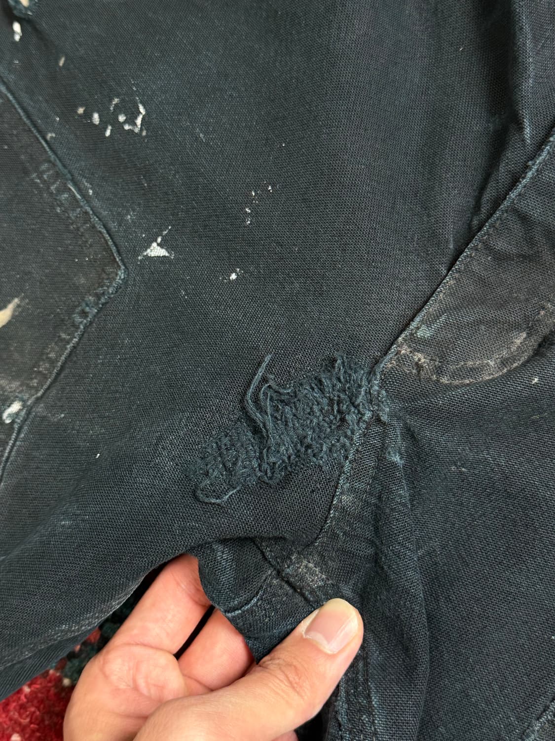 OG 칼하트 더블니 블랙 칼하트 썩블니 카펜터 상품이미지10