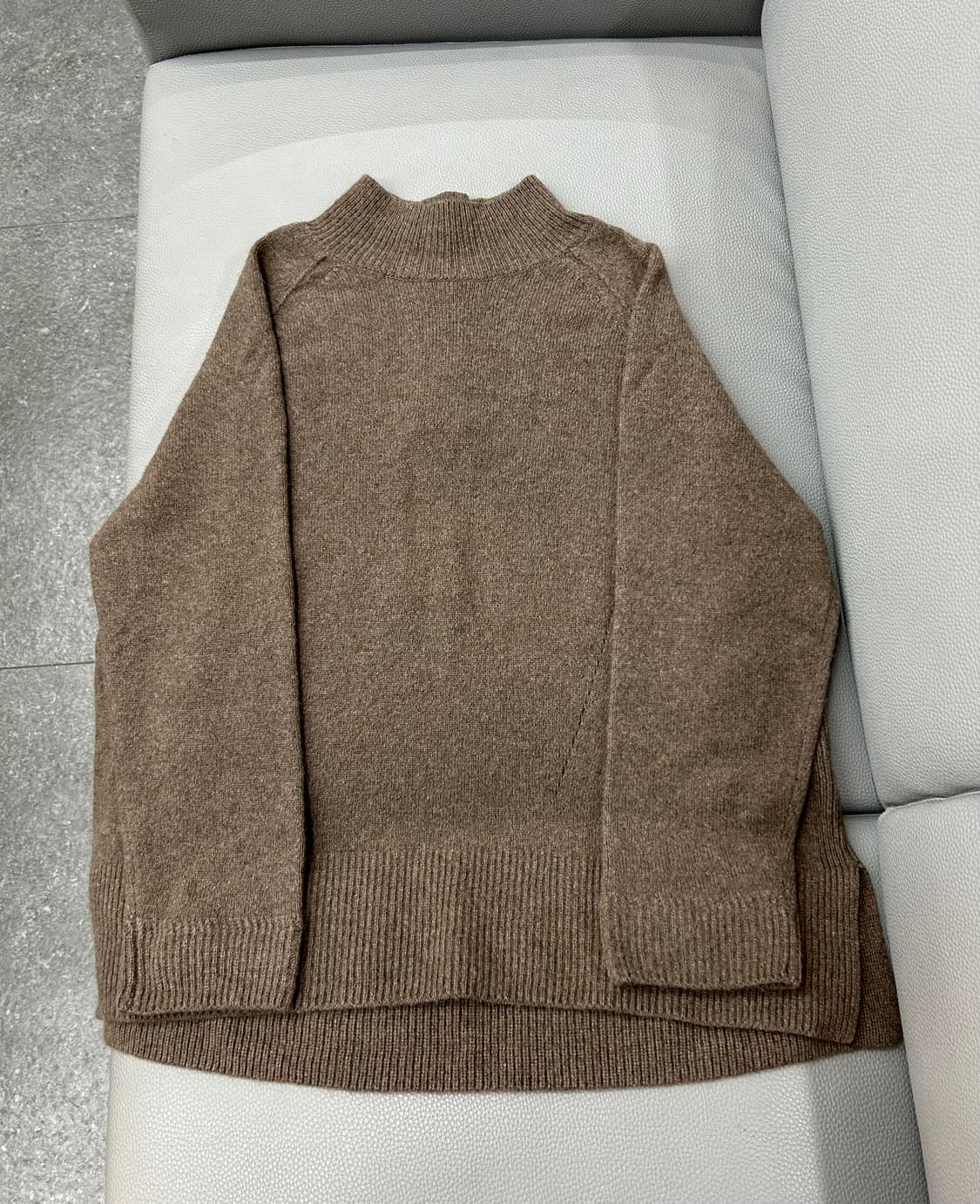 23FW 한섬 SJSJ 캐시미어 하프 터틀넥 니트(Free) 상품이미지2