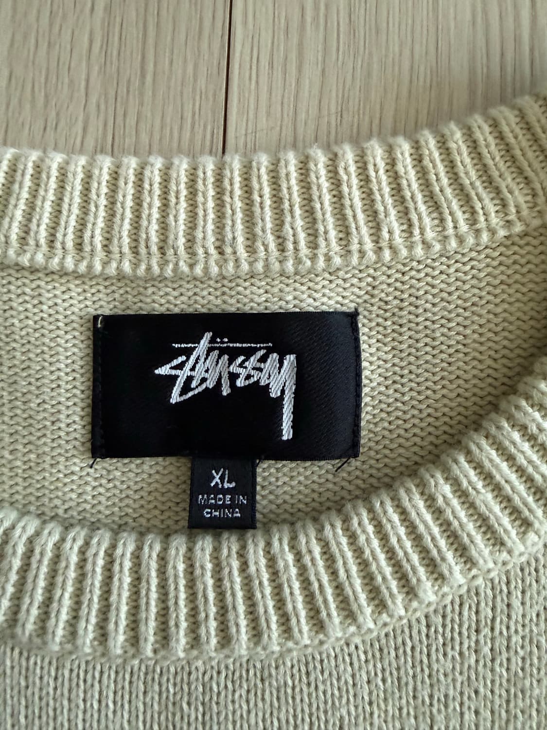 [XL] 스투시 스컬 스웨터 상품이미지2