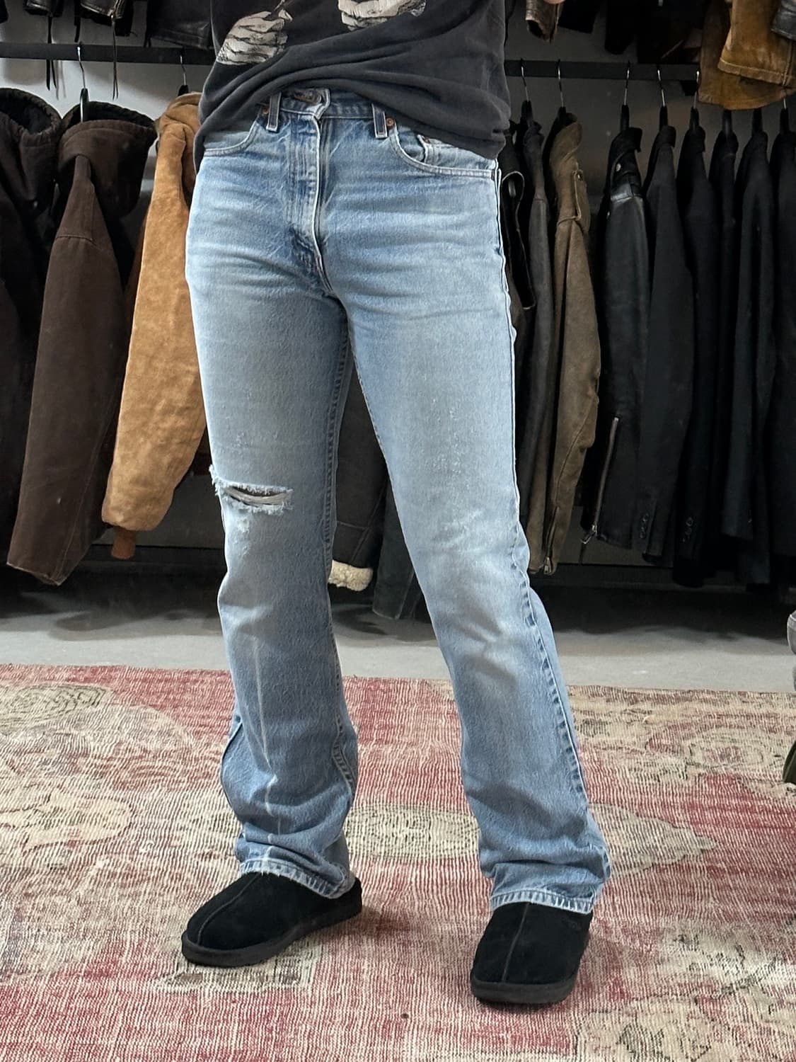 90's USA Made 리바이스 517 부츠컷 플레어진 상품이미지3