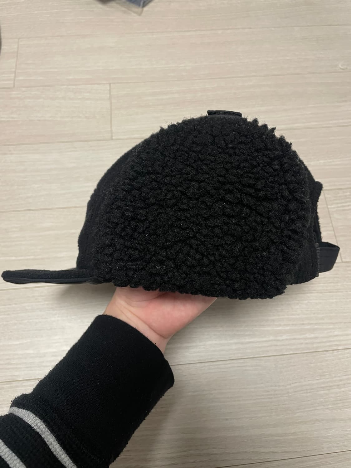 노스페이스 플리스 이어머프 캡 EX 블랙 상품이미지4