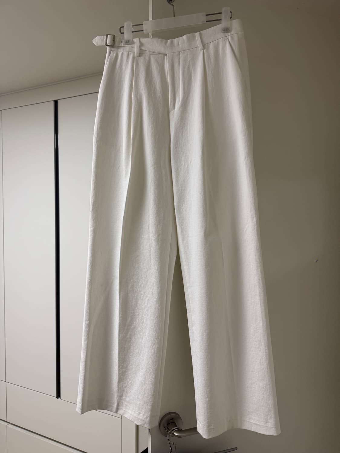 라벨아카이브 구르카 팬츠 화이트 상품이미지1