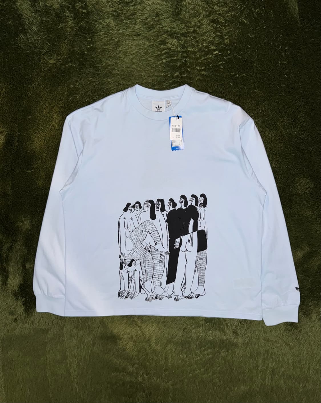 [XL] 아디다스 X 유니티 스케이트보드 20FW 콜라보 롱슬리브 상품이미지1