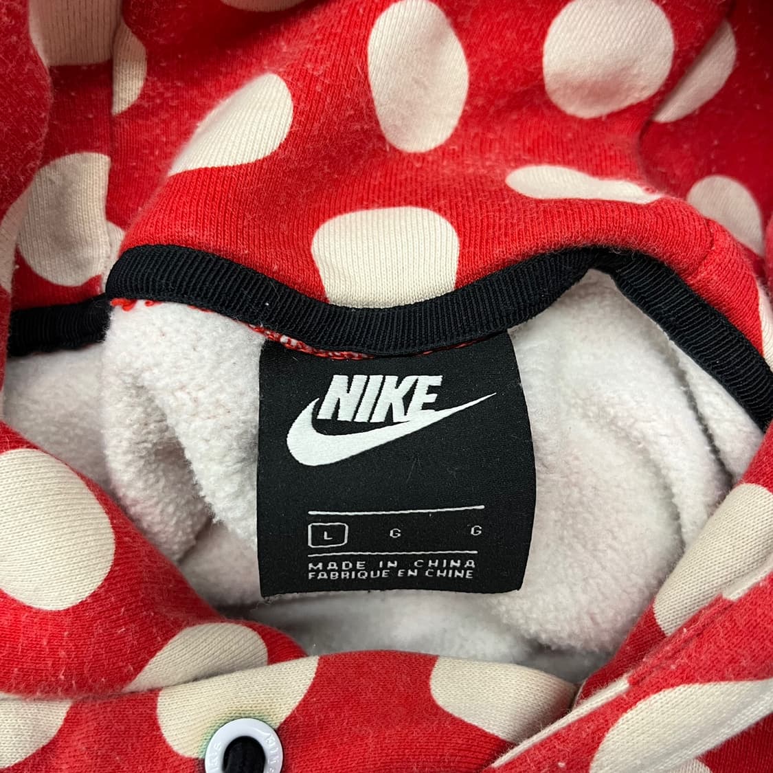 나이키 도트 레드 저스트두잇 후드티 상품이미지5