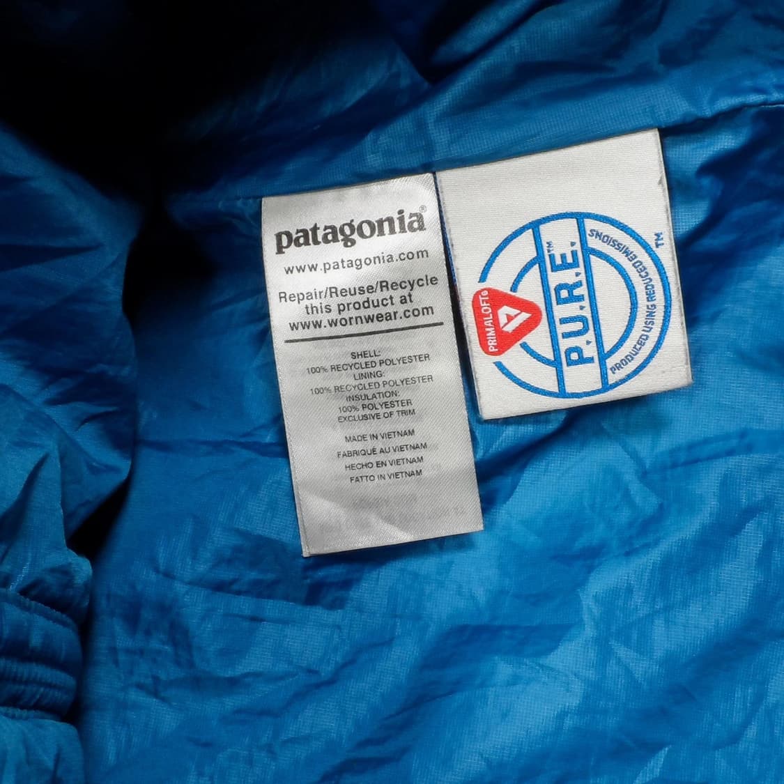 20FW 파타고니아 나노 퍼프 후디 자켓 블루 상품이미지8