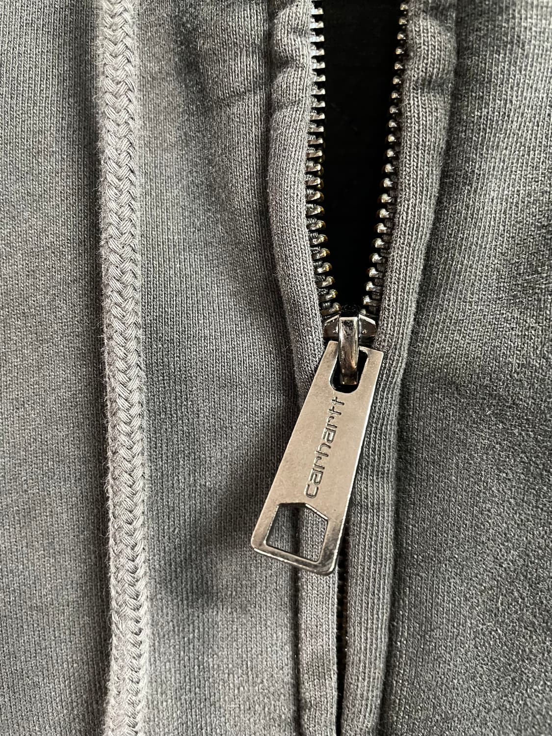 칼하트 웍스아웃 피그먼트 워싱 헤비 스웻 후드집업 (on.93)   상품이미지4