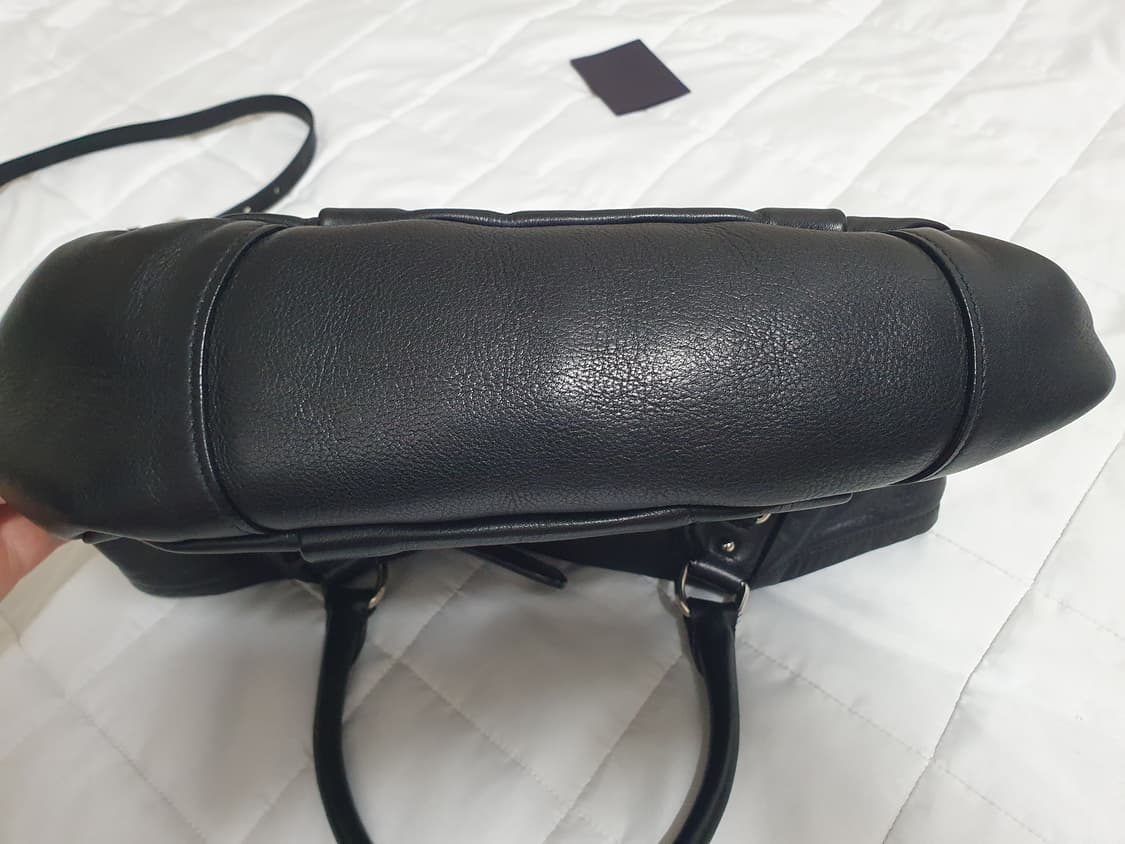 프라다(Prada) 소프트 카프 BN1628 블랙 토트백 상품이미지6