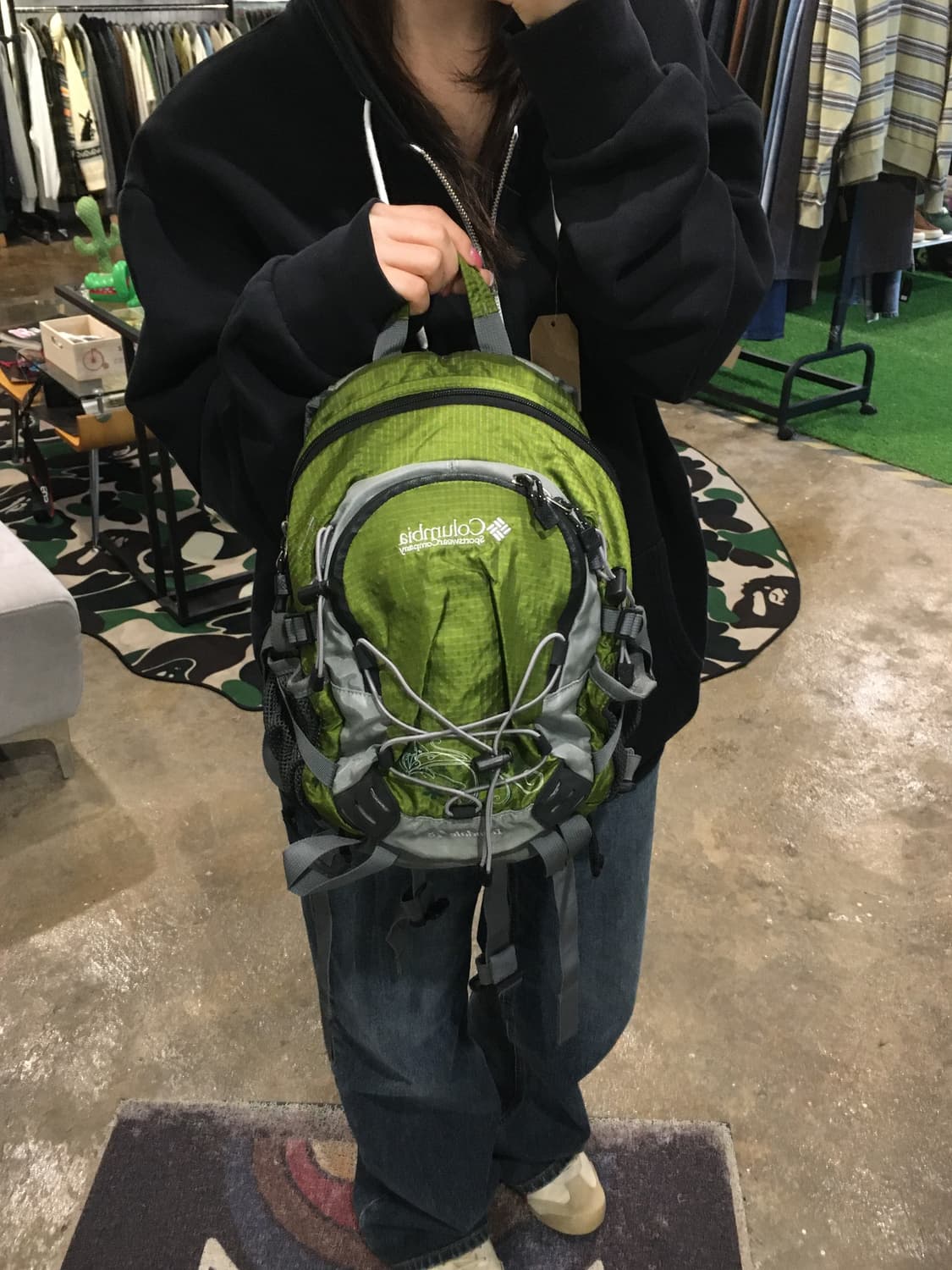 컬럼비아 미니 백팩 말차 상품이미지6