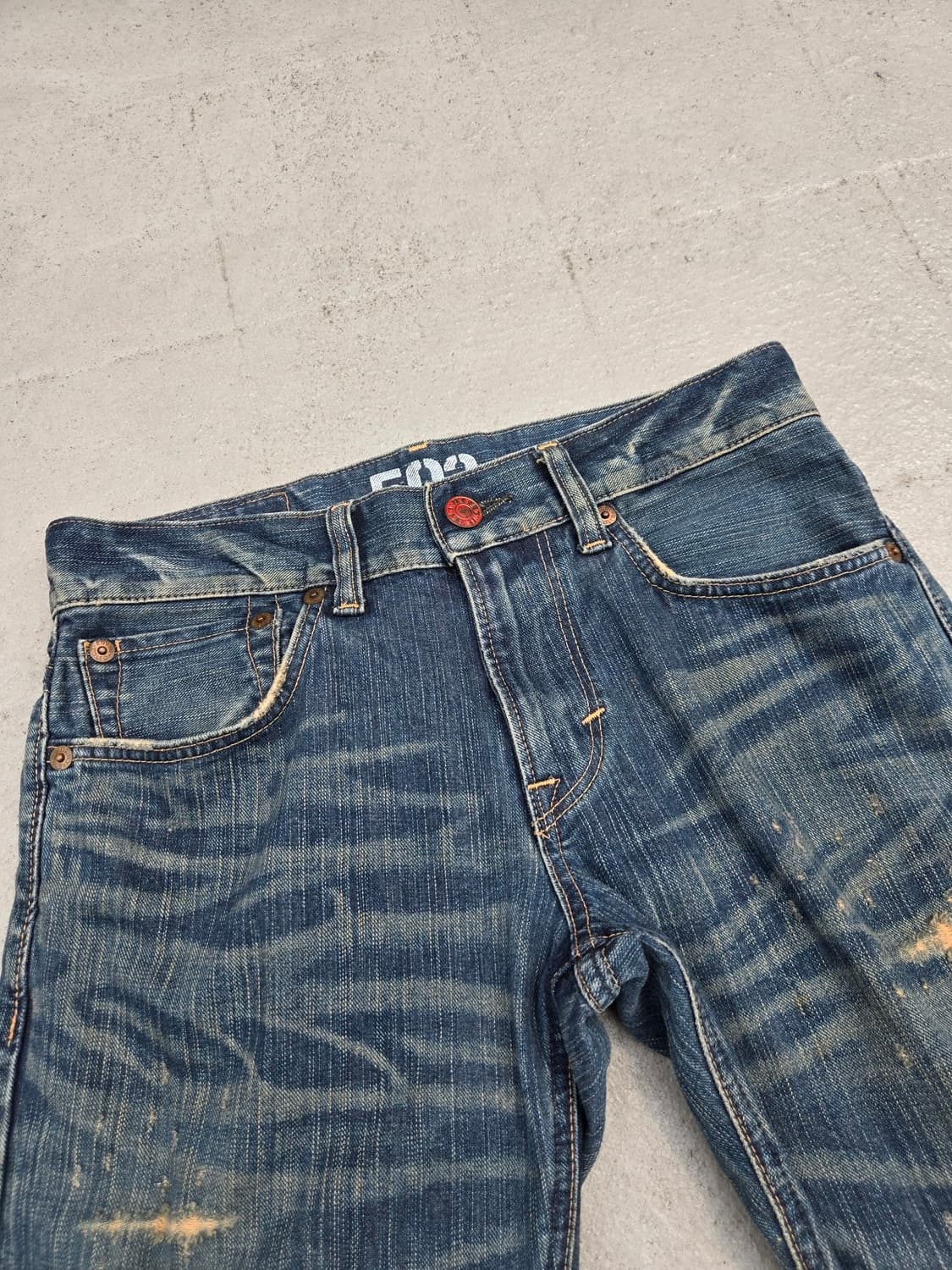 에드윈 데님 숏 팬츠 상품이미지3