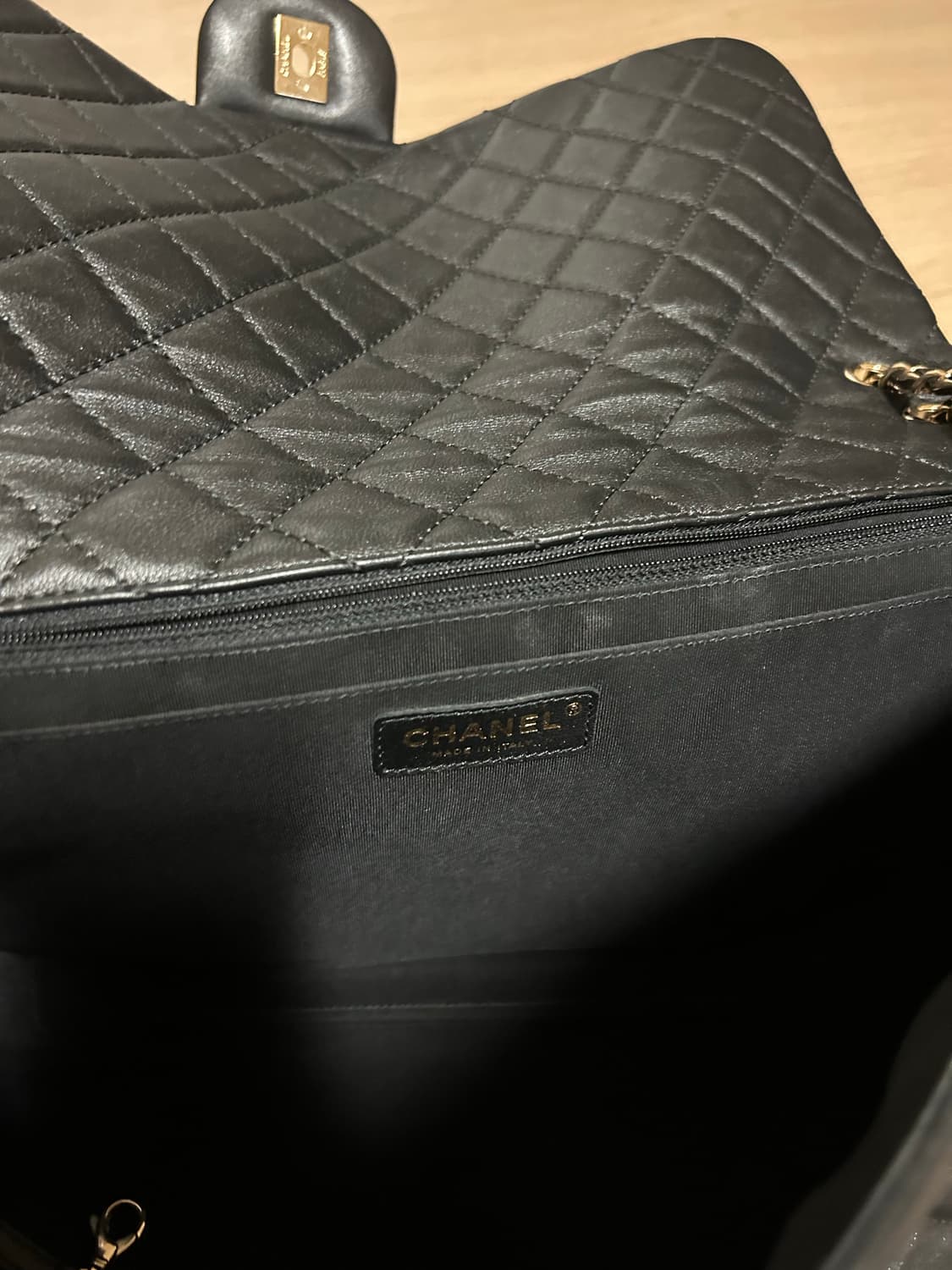 Chanel flap bag black 상품이미지4