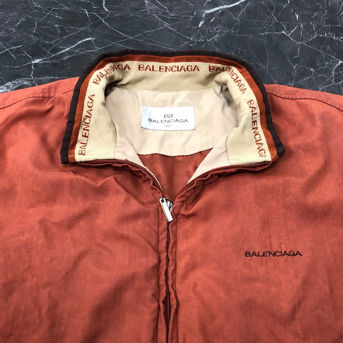 L(XL) 발렌시아가 넥로고 바람막이 자켓 상품이미지8