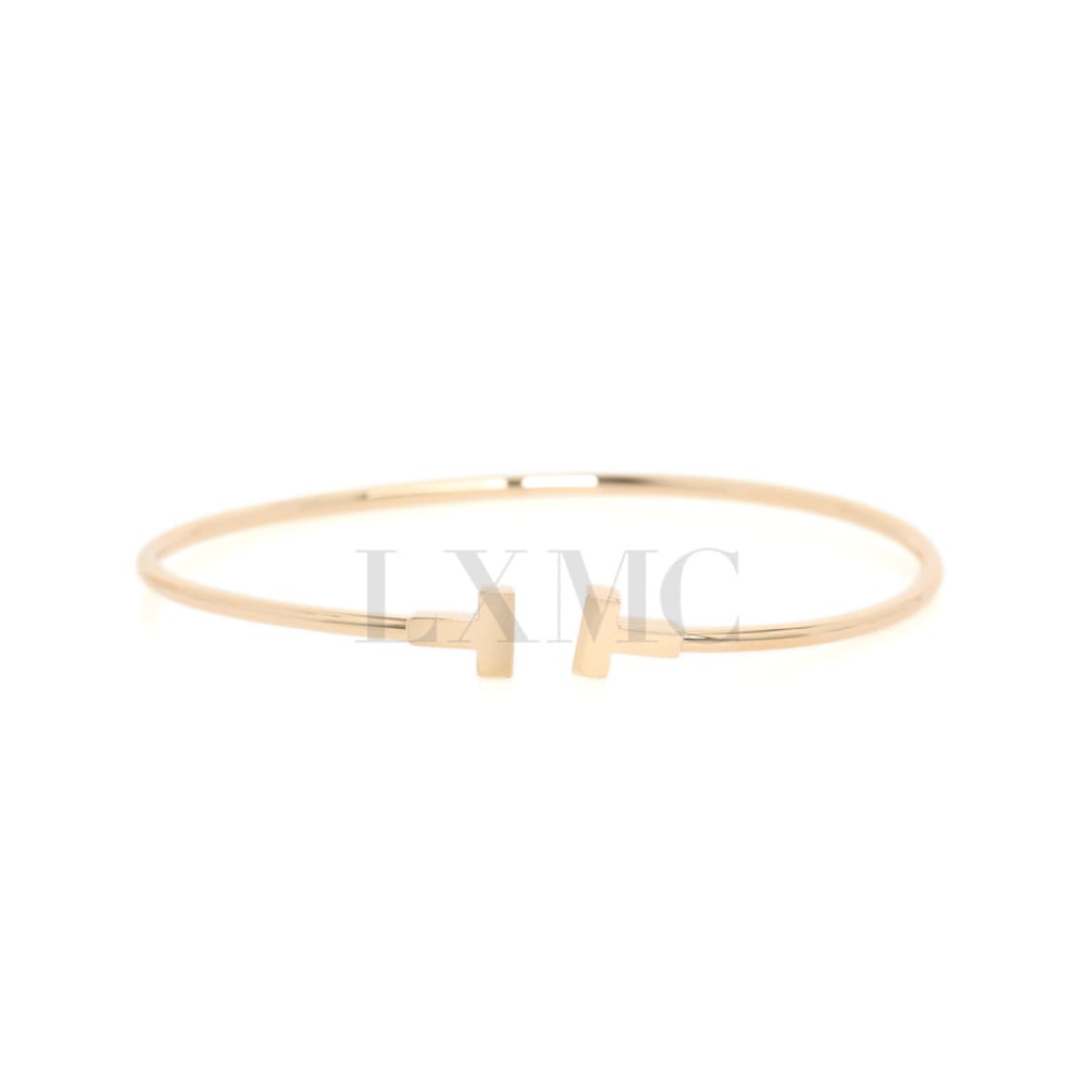 티파니 네로우 와이어 브레이슬릿 18K 옐로우골드 뱅글 팔찌 상품이미지1