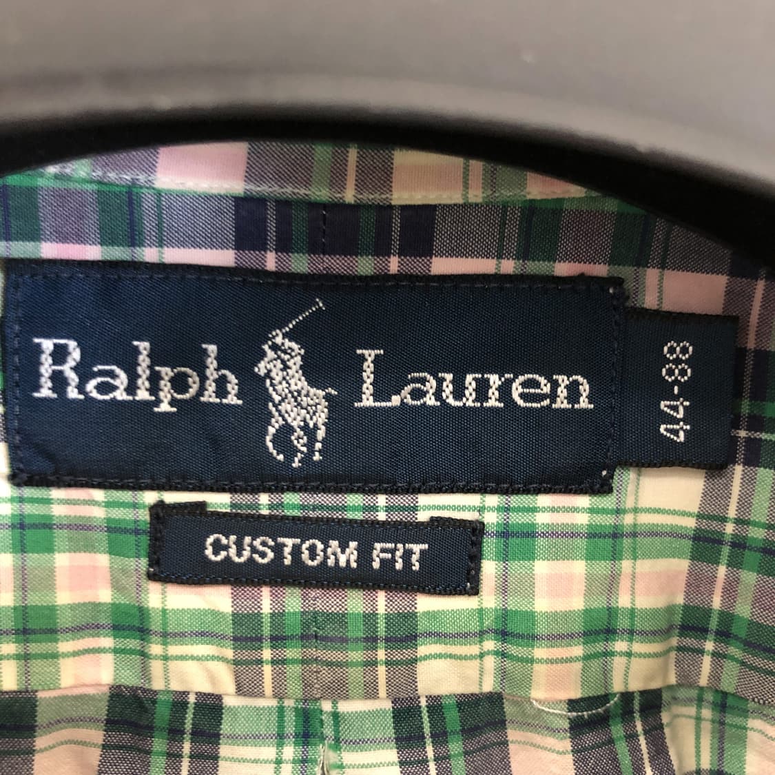 폴로 랄프로렌 그린포니 체크셔츠 105 상품이미지5