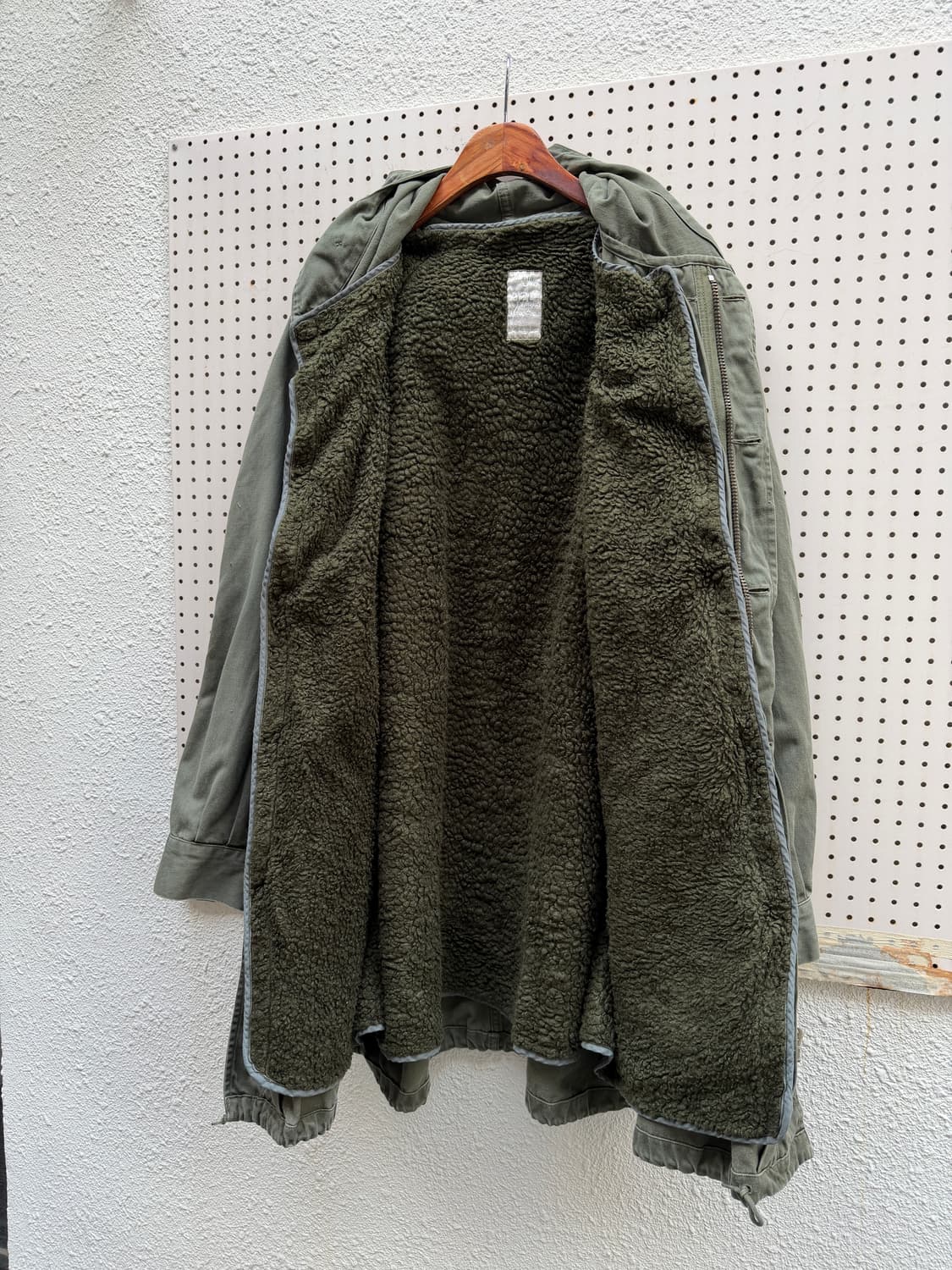 1970s ORIGINAL FRENCH ARMY M64 오리지널 개파카 상품이미지10