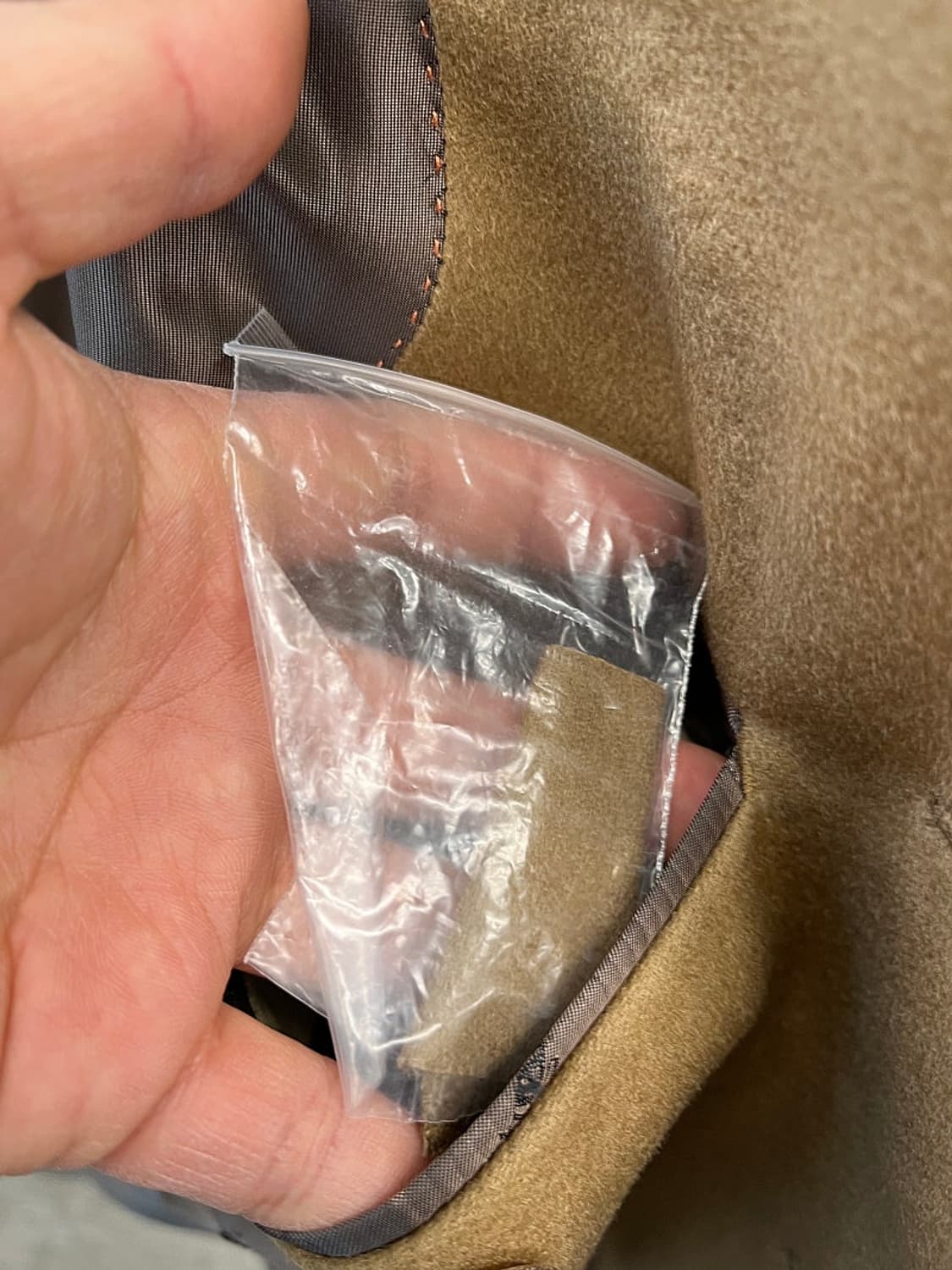 95) 폴스튜어트 카멜 캐시미어100% 코트  상품이미지5