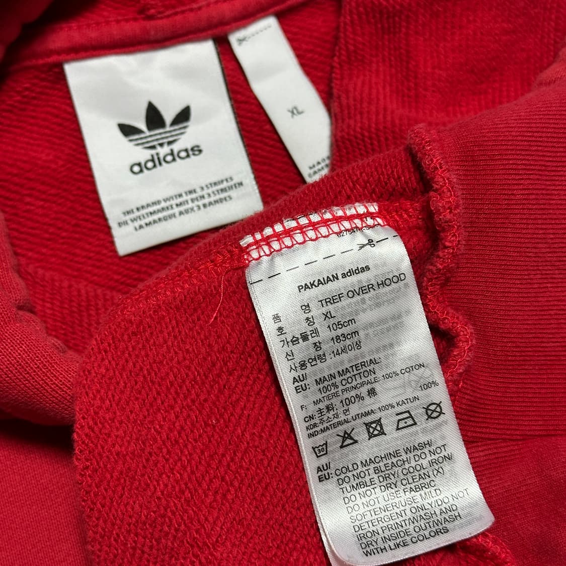 아디다스 트레포일 오버 후드 상품이미지6