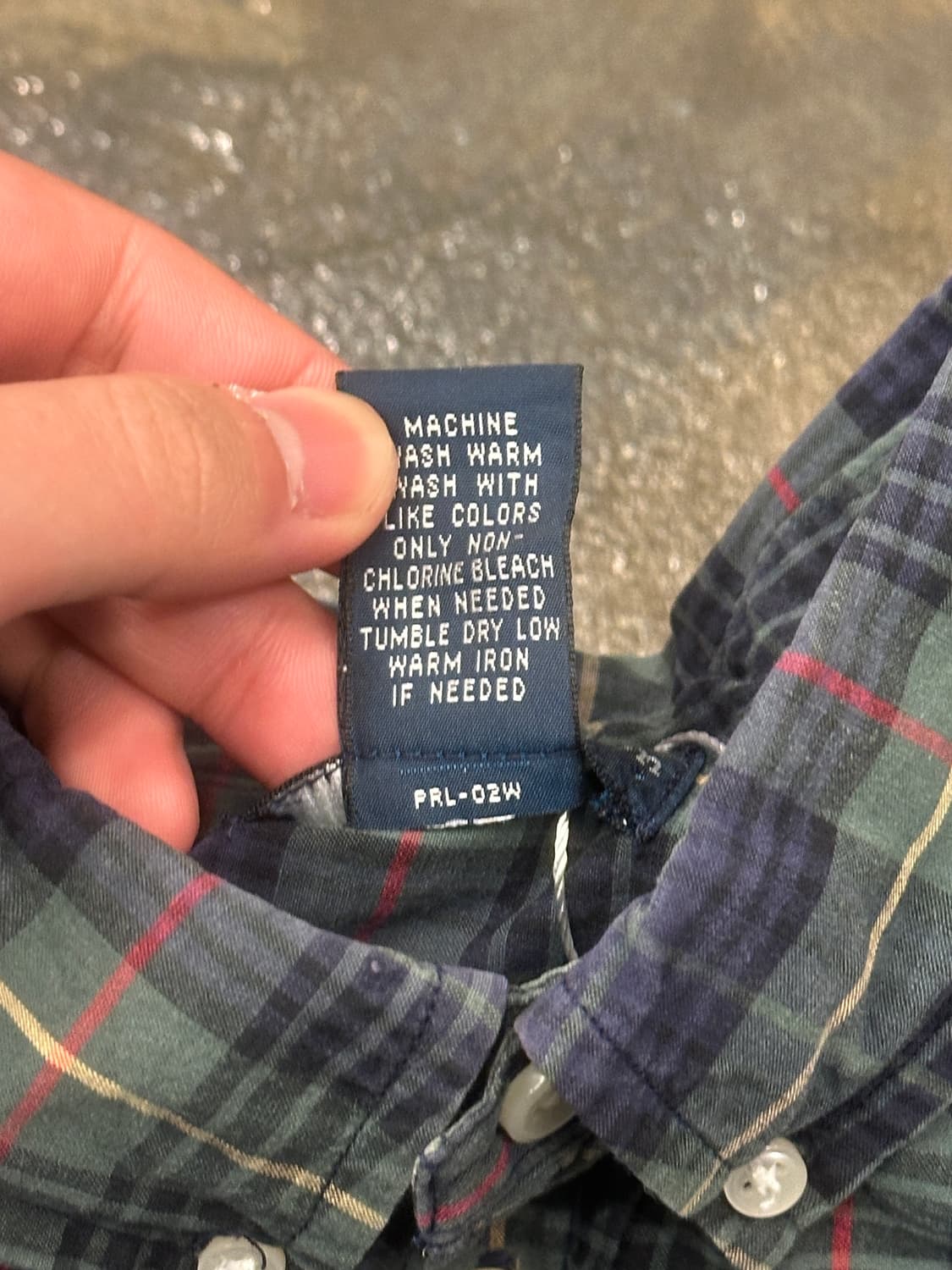 POLO 폴로 랄프로렌 체크셔츠 L(16/18) 상품이미지5