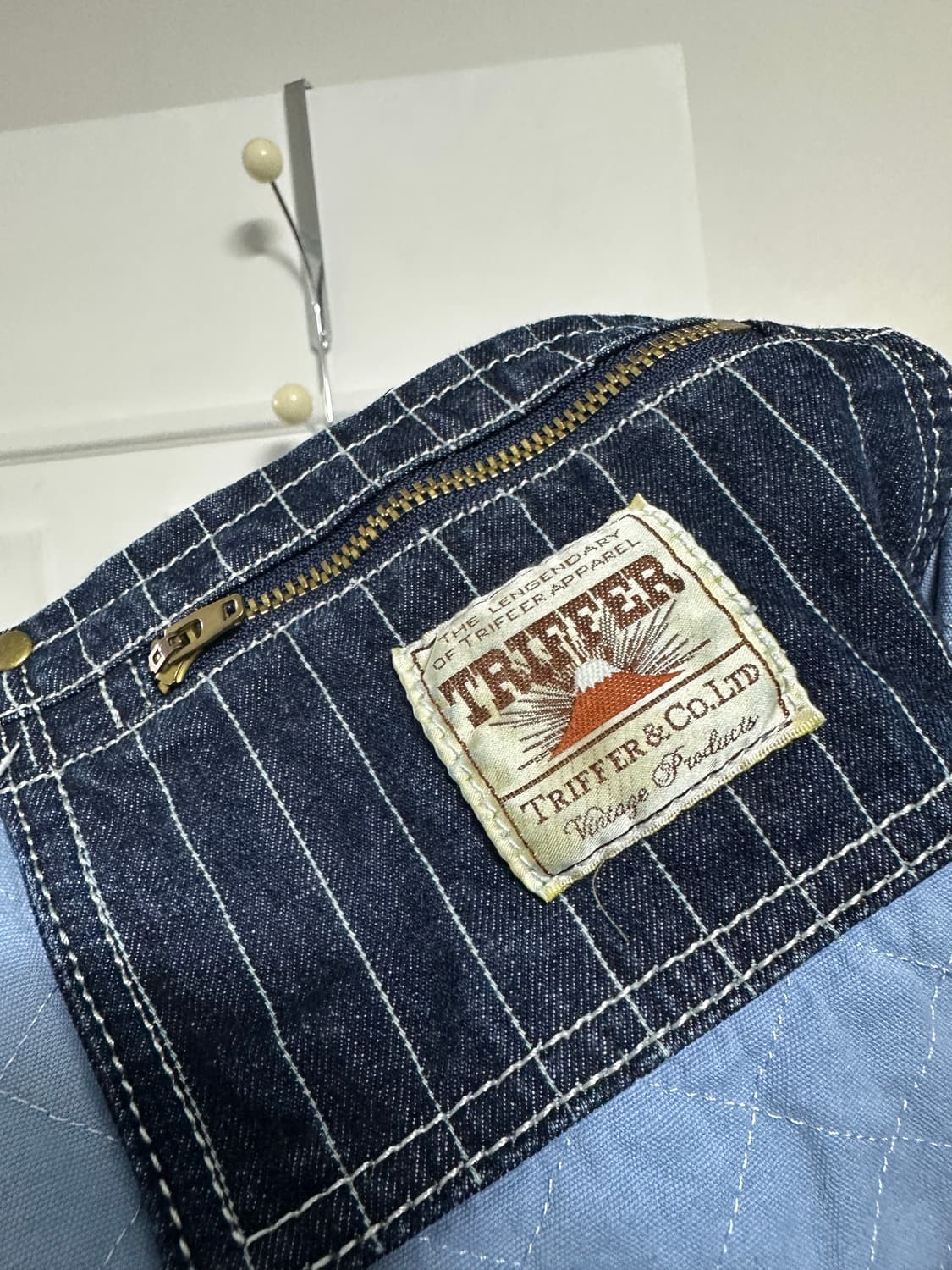 트리퍼 TRIFFER 데님 헬맷백 상품이미지3